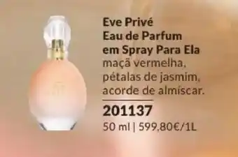 Avon Eve privé eau de parfum em spray para ela promoção