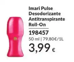 Avon Imari Pulse desodorante antitranspirante roll-on promoção