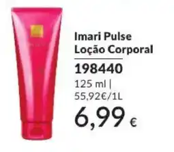 Avon Imari loção corporal promoção