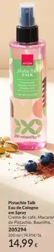 Avon Avon pistachio talk promoção
