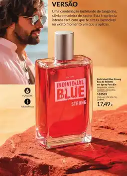 Avon Avon individual blue strong promoção