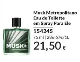 Avon Musk metropolitano promoção