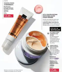 Avon Avon anew skin renewal power eye cream promoção