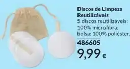 Avon Discos de limpeza reutilizáveis promoção