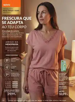 Avon Conjunto Lunacool Shortie promoção