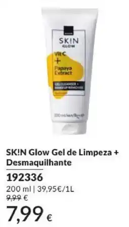 Avon skin glow gel de limpeza + desmaquilhante promoção