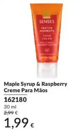 Avon Avon senses creme para mãos promoção