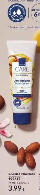 Avon Avon care creme para mãos promoção