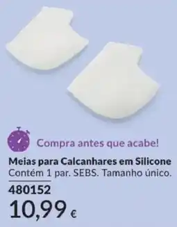 Avon Meias para Calcanhares em Silicone promoção