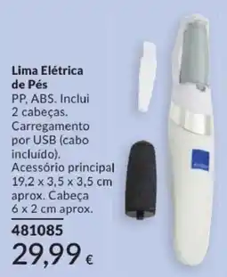 Avon lima elétrica de pés avon promoção