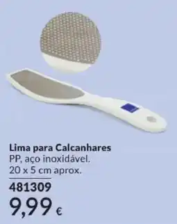 Avon Lima para Calcanhares promoção