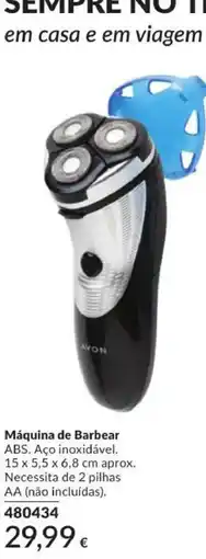 Avon Máquina de Barbear Avon promoção