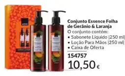 Avon Avon conjunto essence folha de gerânio & laranja promoção