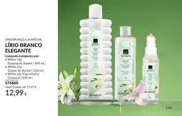 Avon Avon senses lirio branco & almíscar lirio branco elegante promoção