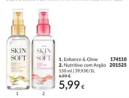 Avon Avon skin soft enhance & glow promoção