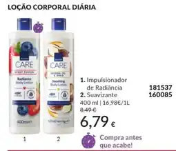 Avon Avon care loção corporal diária promoção