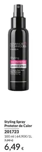 Avon Advance Techniques Styling Spray Protetor de Calor promoção
