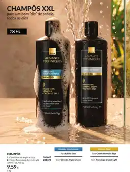 Avon Avon champôs xxl promoção
