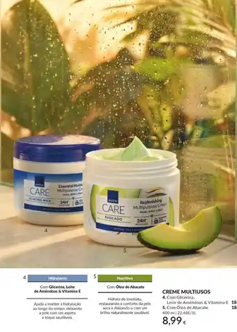Avon Avon care creme multiusos promoção