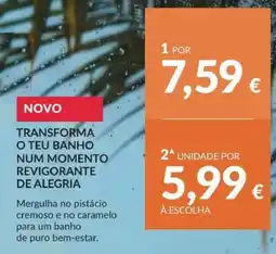 Avon Transforma o teu banho num momento revigorante de alegria promoção