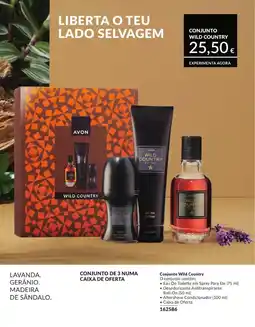 Avon Avon conjunto wild country promoção