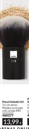 Avon Pincel Kabuki 114 promoção