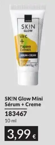 Avon Avon sk!n glow mini sérum + creme promoção