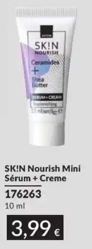 Avon Sk!n nourish mini sérum + creme promoção