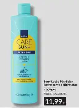 Avon Avon care sun+ loção pós-solar refrescante e hidratante promoção
