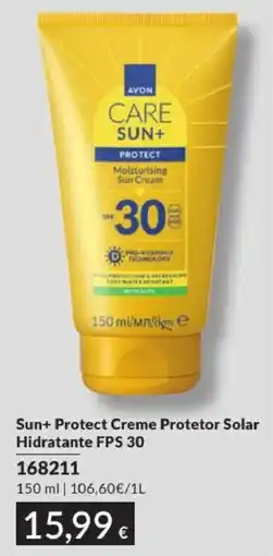 Avon Avon sun+ protect creme protetor solar hidratante fps 30 promoção