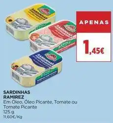 El Corte Inglés Ramirez - sardinhas promoção