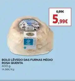 El Corte Inglés Rosa quenta - bolo levedo das furnas médio promoção