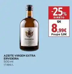 El Corte Inglés Ervideira - azeite virgem extra promoção