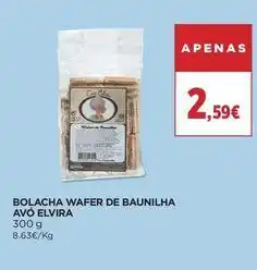 El Corte Inglés Avo elvira - bolacha wafer de baunilha promoção