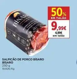 El Corte Inglés Bísaro - salpicão de porco promoção