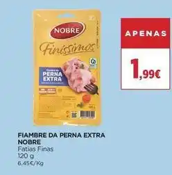 El Corte Inglés Nobre - fiambre da perna extra promoção