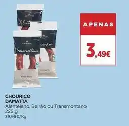 El Corte Inglés Damatta - chouriço promoção