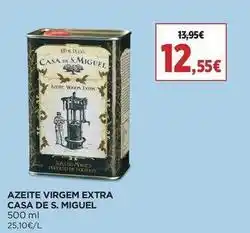 El Corte Inglés Casa de s. miguel - azeite virgem extra promoção