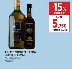 El Corte Inglés Ouro d'elvas - azeite virgem extra promoção