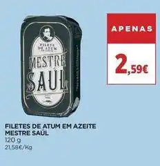 El Corte Inglés Mestre saul - filetes de atum em azeite promoção