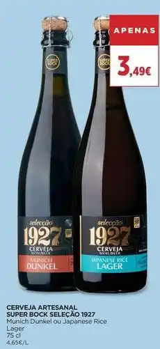 El Corte Inglés Super bock seleção 1927 - cerveja artesanal promoção