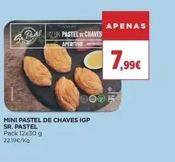 El Corte Inglés Sr. pastel - mini pastel de chaves igp promoção