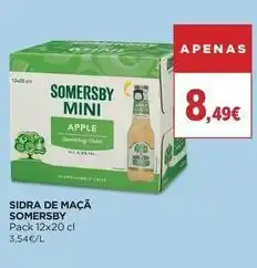 El Corte Inglés Somersby - sidra de maca promoção