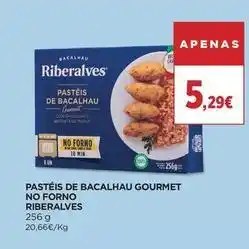 El Corte Inglés Riberalves - pastéis de bacalhau gourmet no forno promoção
