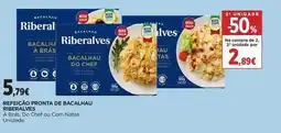 El Corte Inglés Riberalves - refeição pronta de bacalhau promoção