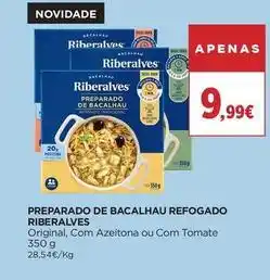 El Corte Inglés Riberalves - preparado de bacalhau refogado promoção