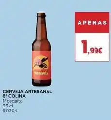 El Corte Inglés 8a colina - cerveja artesanal promoção
