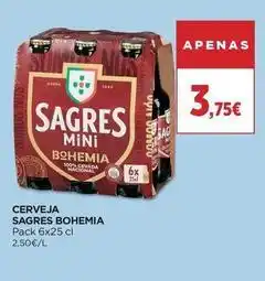 El Corte Inglés Sagres bohemia - cerveja promoção