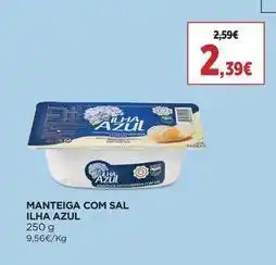 El Corte Inglés Ilha azul - manteiga com sal promoção