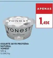 El Corte Inglés Yonest - iogurte skyr proteína natural promoção